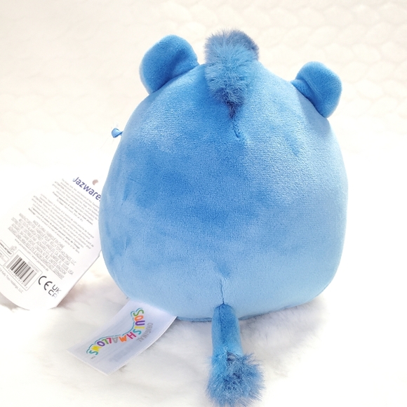 Berjon Squishmallows 5 Inch BNWT Valentines Day Blue Warthog Plush Toy - Picture 3 of 8